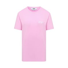 Хлопковая футболка MSGM