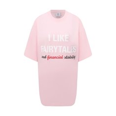 Хлопковая футболка VETEMENTS