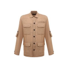 Льняная куртка-рубашка Brioni