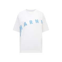 Хлопковая футболка Marni