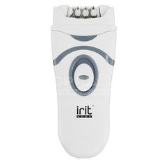 Эпилятор Irit, IR-3098, насадки для бритья и педикюра, питание от аккумулятора
