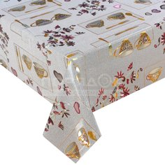 Клеенка стол Аурум Колор 1,37*20м ПВХ на тканой основе Аламо BTRA-8889H-S