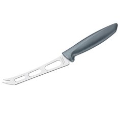 Нож кухонный Tramontina, Plenus, для сыра, нержавеющая сталь, 15 см, рукоятка пластик, 23429/166-TR