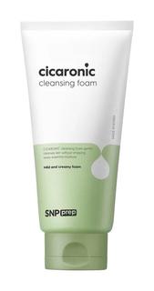 Пенка SNP Prep Cicaronic Cleansing Foam для сухой кожи лица, 180мл