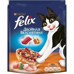 Сухой корм для кошек Felix Двойная вкуснятина с птицей, 300гр