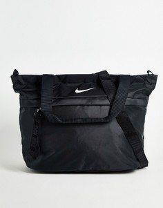 Черная/серая сумка-тоут Nike Sportswear Essentials-Черный