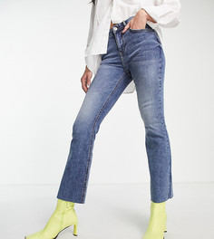 Синие расклешенные джинсы River Island Tall-Голубой