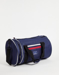 Темно-синяя сумка-дафл с полосками Ben Sherman-Темно-синий