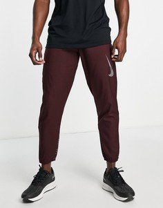 Бордовые джоггеры Nike Running Run Division Challenger Dri-FIT-Красный