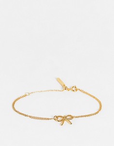 Золотистый браслет-цепочка в винтажном стиле Olivia Burton