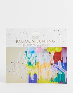 Украшение из воздушных шаров и конфетти к дню рождения Ginger Ray-Разноцветный