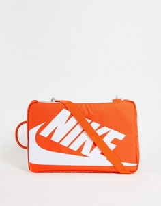 Сумка для обуви белого и оранжевого цветов Nike-Оранжевый цвет