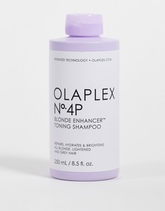 Тонирующий шампунь для светлых волос Olaplex No. 4P Blonde Enhancer Toning Shampoo, 250 мл/8,5 ж. унц.-Фиолетовый цвет
