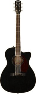 PM-3CE Mahogany Triple-O Black Top Fender