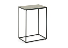 Приставной стол rewena (la forma) серый 45x60x30 см.