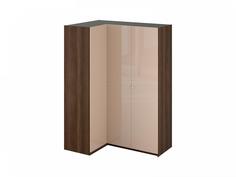 Шкаф угловой uno (ogogo) коричневый 168x233x115 см.