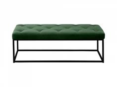 Банкетка loft (ogogo) зеленый 126x44x47 см.