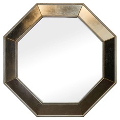 Зеркало ручной работы королевское (bountyhome) серебристый 65.0x65.0x5.0 см.