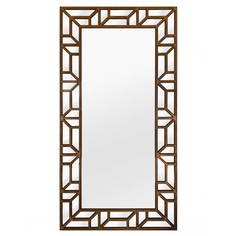 Зеркало gerardo (bountyhome) золотой 92.0x182.0x2.0 см.