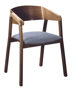 Стул dalia noce (r-home) серый 59x77x50 см.