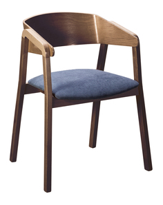 Стул dalia noce (r-home) голубой 59x77x50 см.