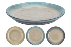 Тарелка обеденная керамическая (garda decor) синий
