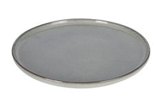 Тарелка керамическая обеденная бежевая (garda decor) бежевый 2 см.