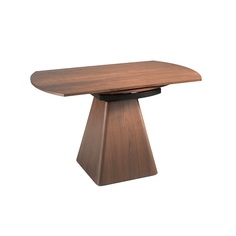 Раскладной обеденный стол dafna (angel cerda) коричневый 80x75x140 см.
