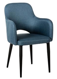 Кресло ledger синее (r-home) синий 48x87x59 см.