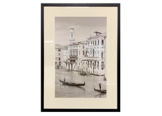 Постер романтическая венеция-1 (garda decor) черный 50x70 см.