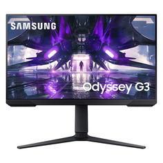 Монитор игровой Samsung Odyssey G3 S24AG302NI 24" черный [ls24ag302nixci]