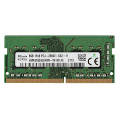 Модуль памяти Hynix HMA81GS6DJR8N-VKN0 DDR4 - 8ГБ 2666, SO-DIMM, OEM