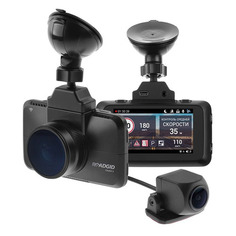 Видеорегистратор ROADGID CityGo 3 Wi-Fi 2CH, черный