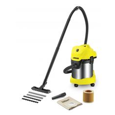 Пылесос Karcher WD 3 Premium, 1000 Вт, 17 л