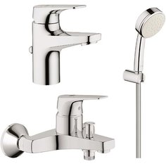 Набор смесителей для ванны и раковины Grohe