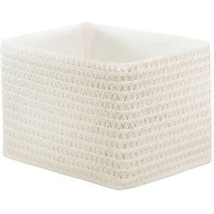 Короб для хранения складной, Д210 Ш150 В150, белый Без бренда