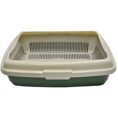Туалет для кошек с сеткой и бортом HOMECAT 43х33х12,5 см