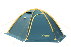 SPACE PRO 2 палатка Talberg зелёный/жёлтый (-)