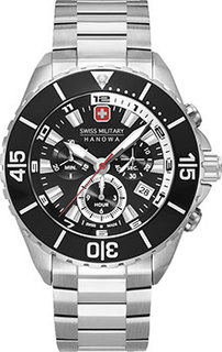 Швейцарские наручные мужские часы Swiss military hanowa 06-5341.04.007. Коллекция Ambassador Chrono