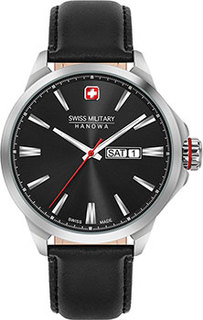 Швейцарские наручные мужские часы Swiss military hanowa 06-4346.04.007.07. Коллекция Day Date Classic