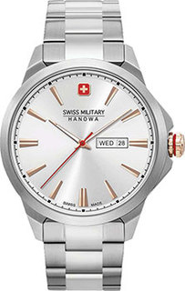 Швейцарские наручные мужские часы Swiss military hanowa 06-5346.04.001. Коллекция Day Date Classic