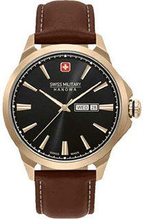 Швейцарские наручные мужские часы Swiss military hanowa 06-4346.31.007. Коллекция Day Date Classic