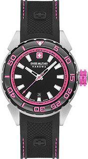 Швейцарские наручные женские часы Swiss military hanowa 06-6323.04.007. Коллекция Scuba Diver Lady