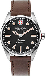 Швейцарские наручные мужские часы Swiss military hanowa 06-4345.04.007.05. Коллекция Mountaineer