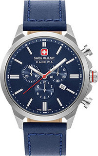 Швейцарские наручные мужские часы Swiss military hanowa 06-4332.04.003. Коллекция Chrono Classic II