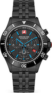 Швейцарские наручные мужские часы Swiss military hanowa SMWGI2100730. Коллекция Flagship X Chrono