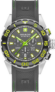Швейцарские наручные мужские часы Swiss military hanowa 06-4324.04.009. Коллекция Scuba Diver Chrono