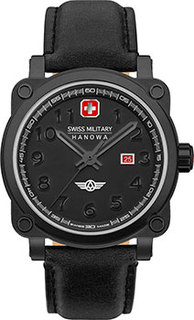 Швейцарские наручные мужские часы Swiss military hanowa SMWGB2101330. Коллекция Aerograph Night Vision