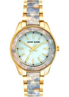 fashion наручные женские часы Anne Klein 3214LBGB. Коллекция Plastic