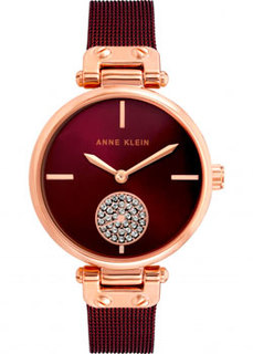 fashion наручные женские часы Anne Klein 3000RGBY. Коллекция Crystal